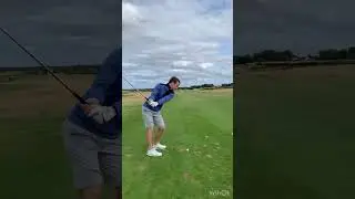 175 YARDS 😃. What you hitting?? #golf