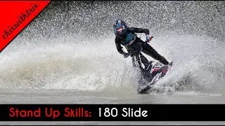 Stand Up Jet Ski Skills: 180 Degree Slide