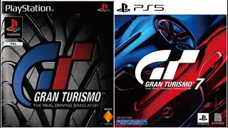 Evolution of Gran Turismo Games 1997 - 2021