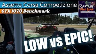 Assetto Corsa Competizione Benchmark/Low-Epic | GTX1070