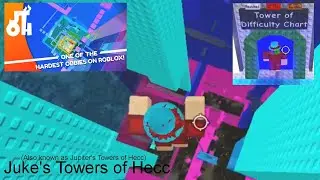 JTOH - Tower of Difficulty Chart (2nd SC ToDC Complete) | Roblox