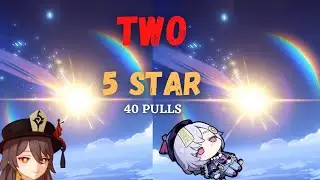 MAX 40 PULLS on the ARATAKI ITTO' Banner and Weapon Banner | Genshin Impact