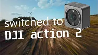 Switched to DJI action 2 - raw sound no stab