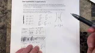 Use hyperbolas in applications