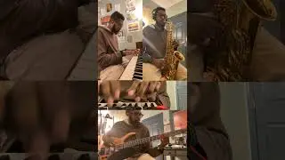 Post-work music idea sketch 🎶 🎷 🎸 #saxophone #jazz #music #improvisation #mpc #beats