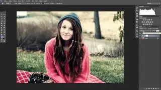 Tutorial Photoshop CC: Cómo crear efecto fotografico con TONOS OSCUROS