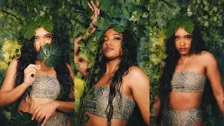 DIY At Home Jungle Photoshoot | How To Take Photos Of Yourself!