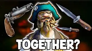 2 minutes of Double Barrel Pistol and Throwing Knife Kills in Sea of Thieves
