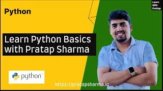 Python for Beginners 2024 (Full Course) | Programming Tutorial | Pratap Sharma