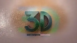 Photoshop for Beginners | 3D logo design in photoshop