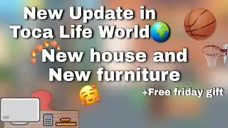 NEW UPDATE IN TOCA LIFE WORLD🌍 Downtown loft!🏀 (+Free Friday giftS)