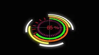 3D Sci Fi HUD Animation 4