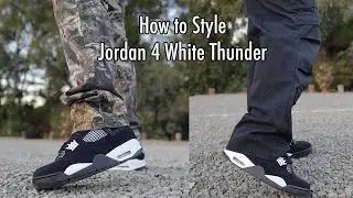How to Style the Jordan 4 White Thunder