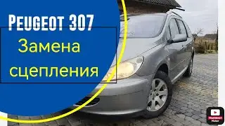 Peugeot 307, Пежо 307. Замена сцепления