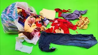 Unbelievable transformation. The sewing secret. Learn how to sew potholders with scraps of fabric!