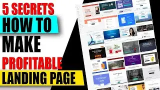 How to Make Own Landing Page For Business ✅