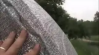 Greenhouse Wiggle Wire plastic secure method / product