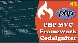 CodeIgniter PHP Tutorial for Beginners |Getting Started|#3