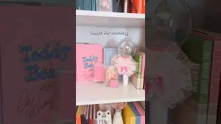Kpop room decor 🤍 Organize my kpop shelf with me 🍥 Stayc albums 🍡 #aesthetic #kpop  #kpopshelf #fyp