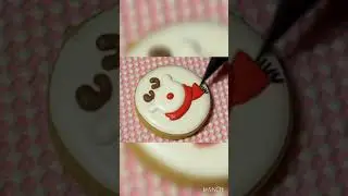 🦌 несложный декор пряников к новому году 😉 Подробный видео-урок смотрите на канале ❤️