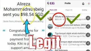 AA1. 100 Payment Proof Earning App KIKI.