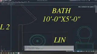 Drafting a small house plan in Autocad