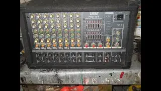 Leem Pro 100-4 powered mixer demonstration