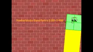 Numberblocks Band Retro 3 301-3 400