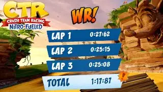 [CTRNF] Crash Cove 1:17:87 PS4 FWR