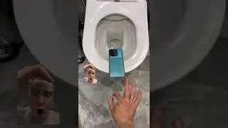 Кинул телефон в унитаз и смыл его 😱🥲