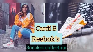 Cardi B’s first-ever sneaker collection with Reebok. Surprised with a special package. 