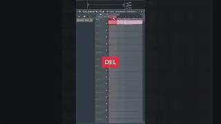 Как удалить пустоту плейлиста вместе с содержимым в FL Studio