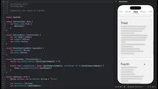SwiftUI Scroll Spy: Sync Tabs with ScrollView Position