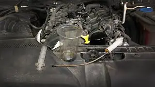 Сливаю масло до капли Audi A4 b8. Запуск без масла
