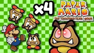 🔴Paper Mario, but enemies attack 4 TIMES🔴