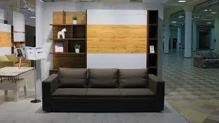 Шкаф-Кровать Трансформер с Диваном - КРАТКИЙ ОБЗОР (Комплект)