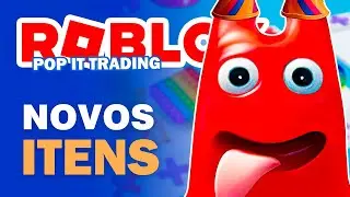 NOVOS ITENS POP IT Tranding ROBLOX + The Banana Grátis - Família Bear