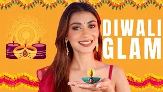 Diwali Glam Makeup Look 🌟 💫 #sushdazzles #diwalilook #diwalimakeup2024