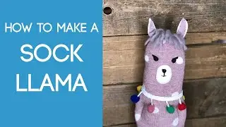 How to Make a Sock Lama