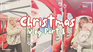 Meeting Santa For The First Time, Hair Care Routine and Garden Centres || A Christmassy Vlog