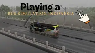 Bus simulation Indonesia gameplay