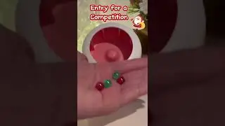 Making a Christmas bracelet for a competition 