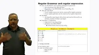 Regular Grammar & Regular Expression