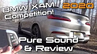 2020 BMW X4M Competition: Cold Start, Exhaust Sounds & A Performance Review