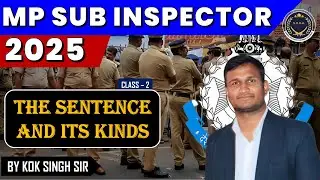 The sentence and its Kinds | English | MP SI Vacancy 2025 | Sabre officers Defense Academy