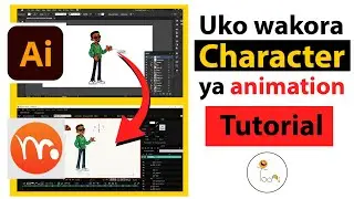 Character Design and Rigging (Adobe illustrator & Moho Pro) 