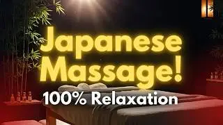 ASMR Japanese Massage Therapy|  Spa Experience Relaxation