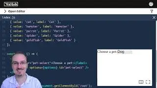 Datavis 2020 Episode 30 - Menus with React