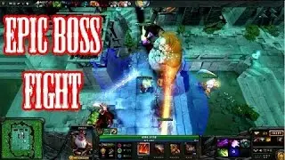 Dota 2 Reborn Playing Epic Boss Fight (Beta) mode