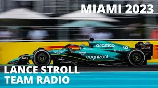 Lance Stroll Miami GP 2023 - Full Length Team Radio